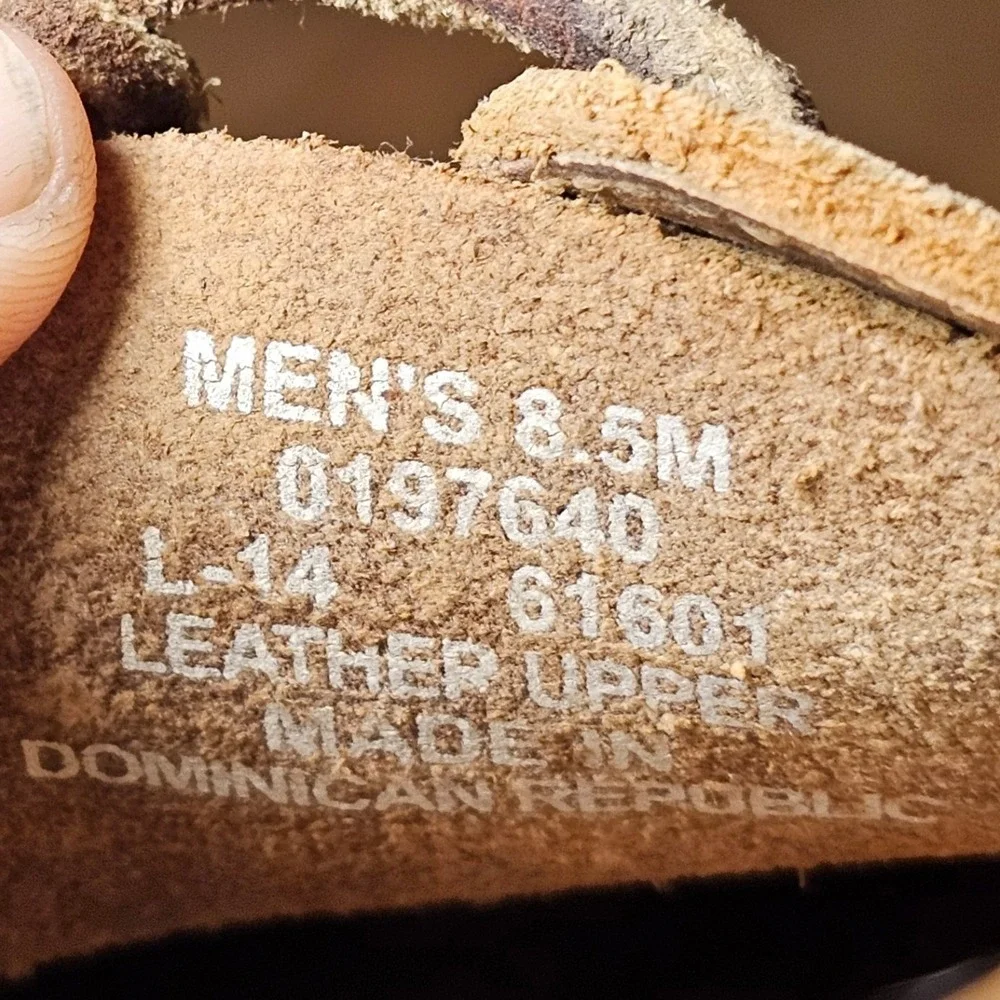 Sperry Top-Sider Mens 8.5M Authentic‎ Original Leather Boat Shoes Tan 0197640